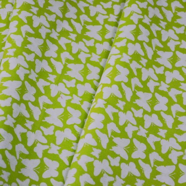 Bavlna motýle jabĺčková