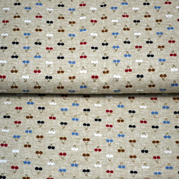 Bavlna režná čerešne