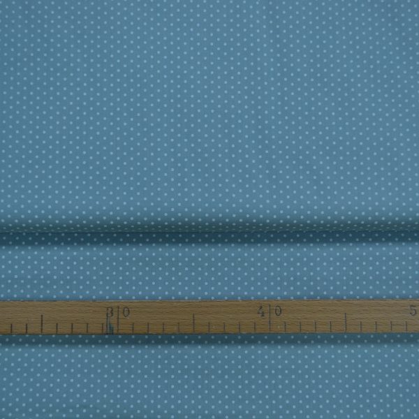 Košeľovina s bodkou mentolová